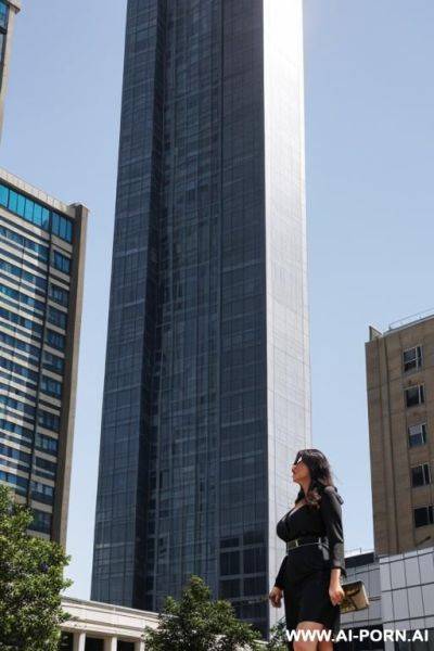 Giant woman taller than a building - ai-porn.ai on pornintellect.com