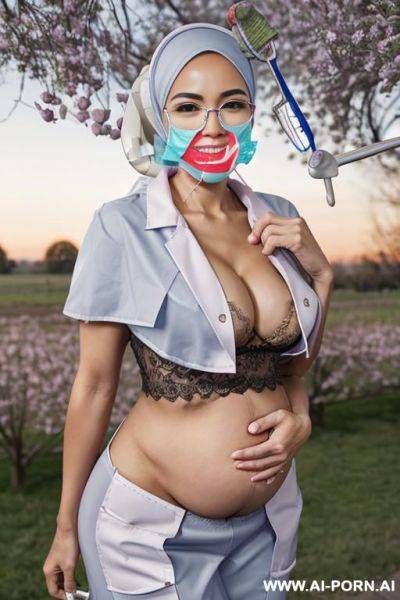 Hijab pregnant - ai-porn.ai on pornintellect.com