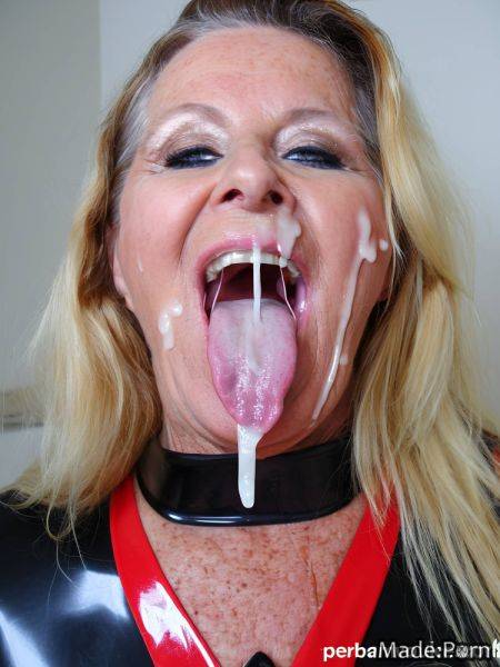 Belgian cum in mouth open mouth 90 close up fetish photo AI porn - made.porn - Belgium on pornintellect.com