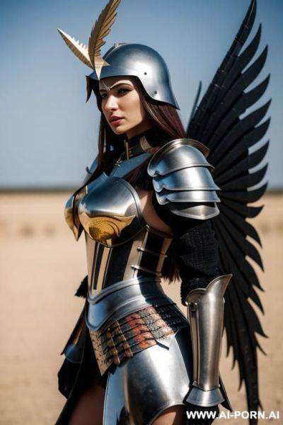 Winged hussar armor - ai-porn.ai on pornintellect.com