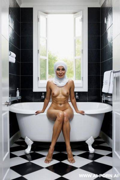 Hijab woman - ai-porn.ai on pornintellect.com