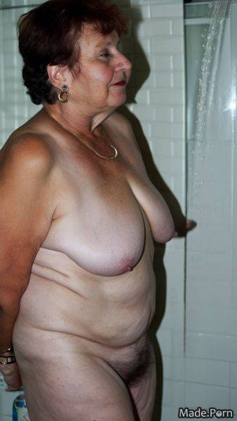 Jewelry choker looking at viewer shower woman gigantic boobs bracelet AI porn - made.porn on pornintellect.com