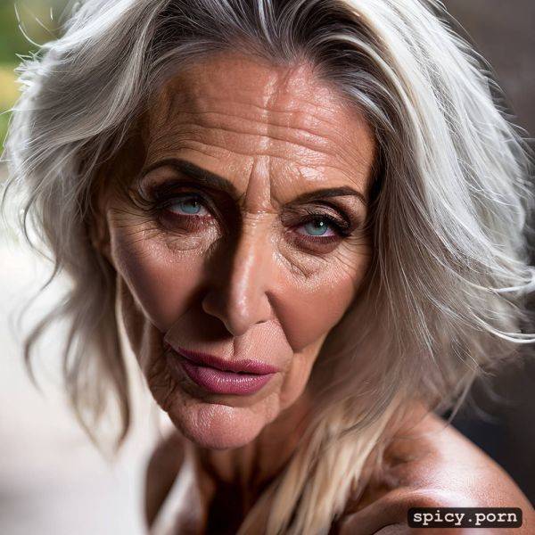 Natural tits, gilf, elegant, intricate hair, pov, face with wrinkles - spicy.porn on pornintellect.com