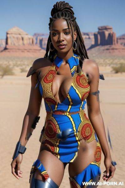 She wear a african dress - ai-porn.ai on pornintellect.com