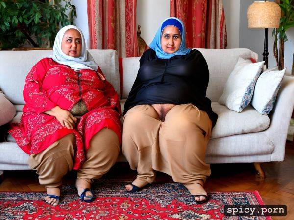 High quality resolution, fat belly, obese arabic grannies, real human anatomy - spicy.porn on pornintellect.com