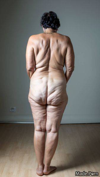 Photo studio hairy thick thighs 70 tall looking at viewer bottomless AI porn - made.porn on pornintellect.com
