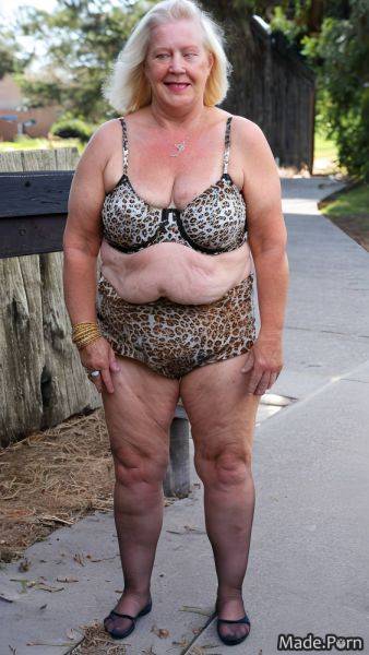 Caucasian woman ssbbw bbw undressing photo standing AI porn - made.porn on pornintellect.com