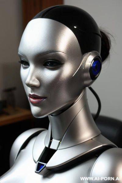 Detached robotic head - ai-porn.ai on pornintellect.com