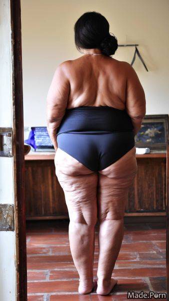 Dark italian big ass nipples bare shoulders busty hair bun AI porn - made.porn - Italy on pornintellect.com