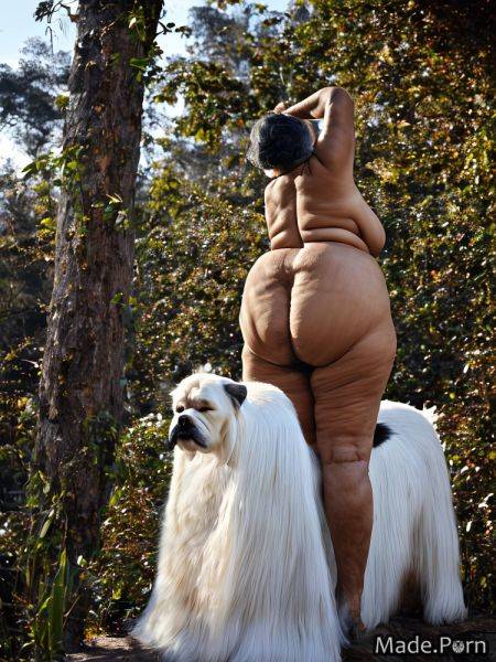 Hairy 80 big ass doggystyle ssbbw high ponytail big hips AI porn - made.porn on pornintellect.com