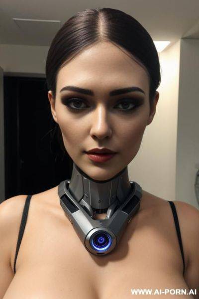 Detached robotic head - ai-porn.ai on pornintellect.com