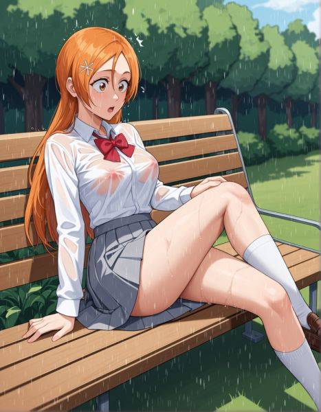 Orihime's Soaking Wet Situation / - xgroovy.com on pornintellect.com