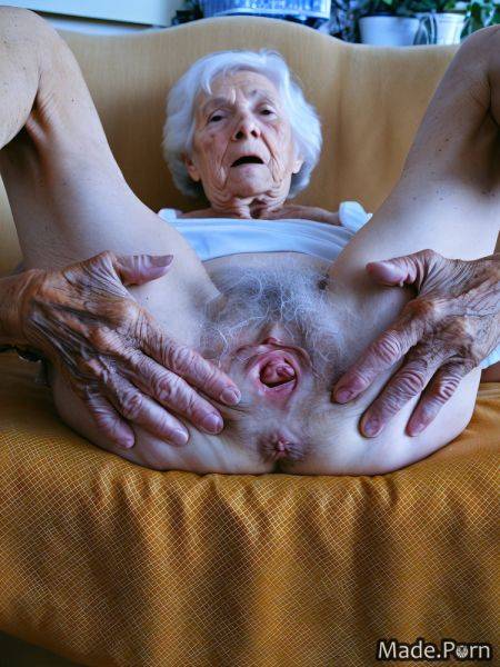 Hairy woman spreading legs vintage long hair confused amateur AI porn - made.porn on pornintellect.com