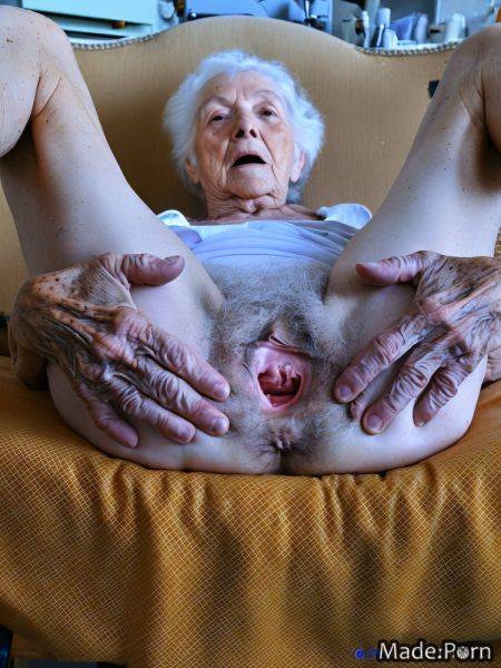 Long hair gyno confused house garden short messy hair woman AI porn - made.porn on pornintellect.com