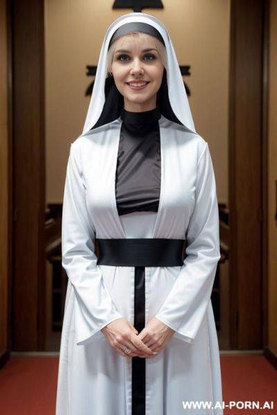 Nun sucking a huge cock. - ai-porn.ai on pornintellect.com