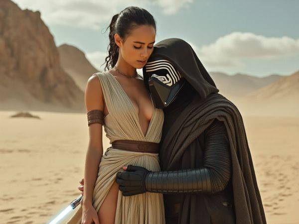 AI Rey Skywalker with Kylo Ren (Daisy Ridley) - erome.com on pornintellect.com