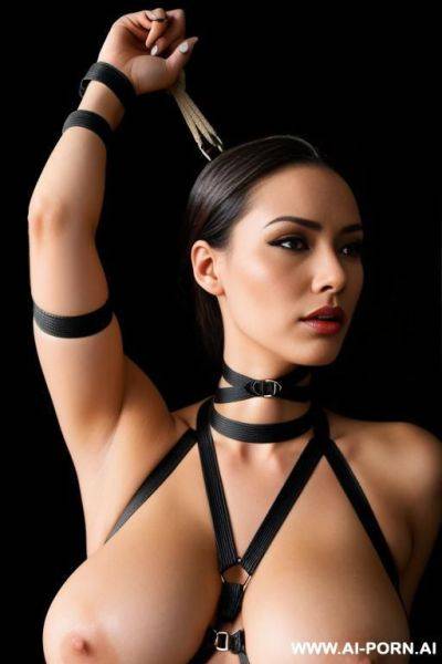 Strapp bondage, head bondage - ai-porn.ai on pornintellect.com