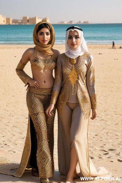 Lesbian couple one arabic and one african nude - ai-porn.ai on pornintellect.com