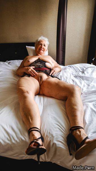Short bed voyeur spreading pussy lips nude seduction saggy tits AI porn - made.porn on pornintellect.com