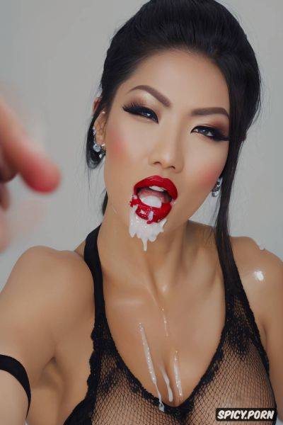 Fit body, black lace gloves, asian, small model face, delicate facial features - spicy.porn - Italy - Spain - North Korea - China - France on pornintellect.com