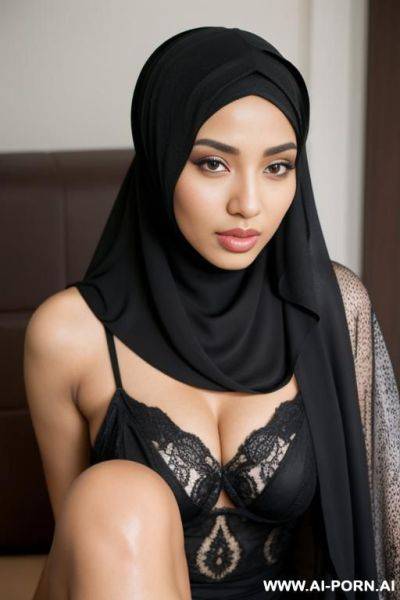 Hijab women suck black men - ai-porn.ai on pornintellect.com