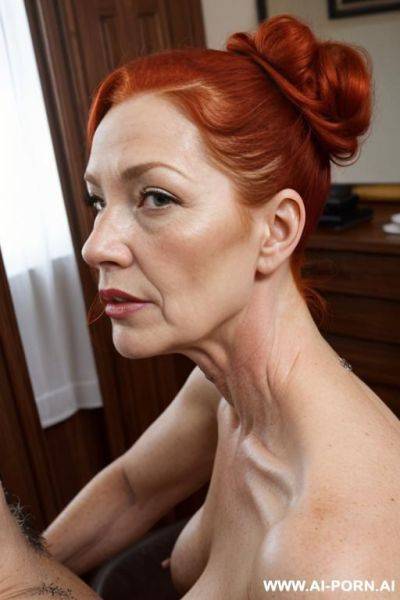 Grandpa fucks rich, elegant, nude old red hair - ai-porn.ai on pornintellect.com