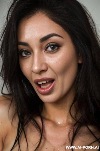 Girl opens her unwashed pussy full of smegma - ai-porn.ai on pornintellect.com