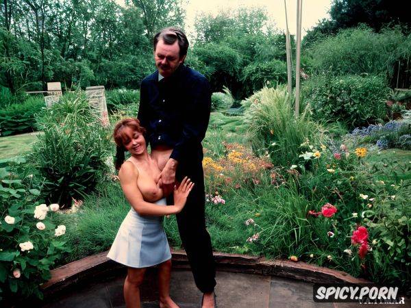 Real natural colors expressive characters embossed image high quality sly uncle puts his hand deep between thin open wide a lot legs under skirt of the tiny niece with her middle up for she - spicy.porn on pornintellect.com