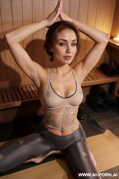 Naked, huge breasts, masturbating herself his vagina, spanish ethnicity - ai-porn.ai - Spain on pornintellect.com
