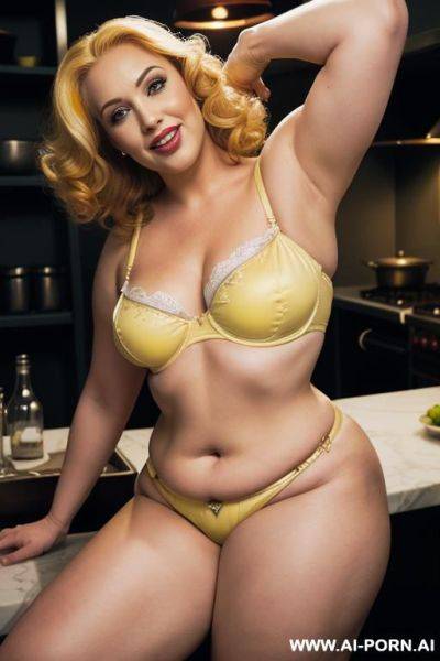 Half body photo shot, ((dynamic angle)), about at classroom, obese chubby fat bbw curvy teacher, wearing a sexy and hot gothic lingerie, she has the most obese body mom. - ai-porn.ai on pornintellect.com