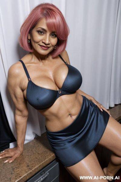 Dominant drunked old women party, look at camera, sexy busty nude old boss, long hair, professional pose, - ai-porn.ai on pornintellect.com