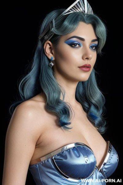 ((blue-haired elite space princess) - ai-porn.ai on pornintellect.com