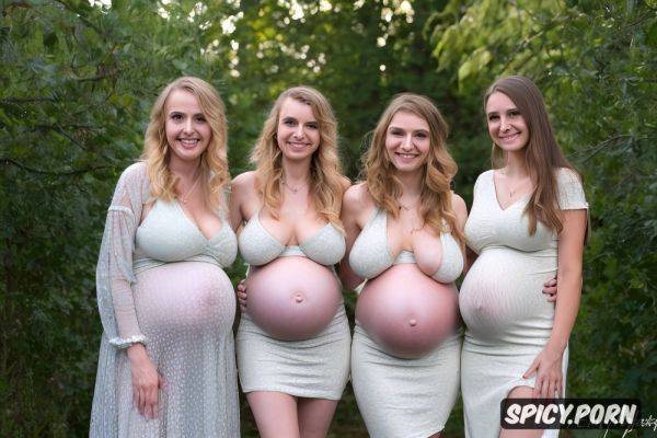 Soft skin, wearing prom dress, nude, three shy white innocent teen women - spicy.porn on pornintellect.com