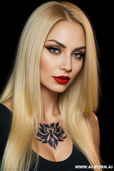 ((very long hair)) ((black dark background)) ((depth of field)) ((soft skin)) ((evening makeup)) ((look into camera)) (ideal facial ratios) (flirty and sexy energy) ((smokey eye)) (low light) ((very - ai-porn.ai on pornintellect.com