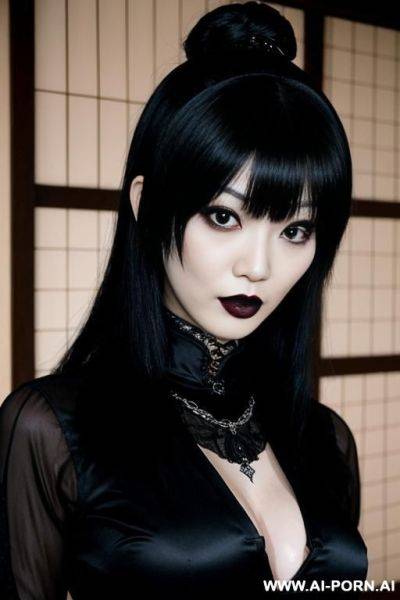 Japanese goth from the morbid tv show - ai-porn.ai - Japan on pornintellect.com