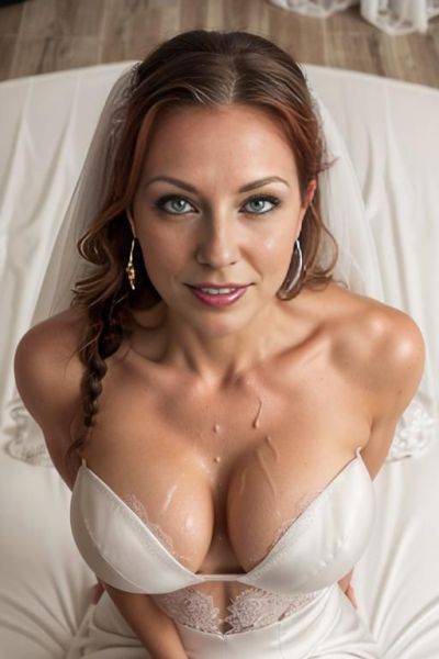 (((bukkake, face and tits drenched in cum))) (tight short-sleeved t-shirt), (short tight shorts), smiling, thick body, beautiful, huge tits, gigantic breasts, muscular body, american woman ((shredded - ai-porn.ai - Usa on pornintellect.com