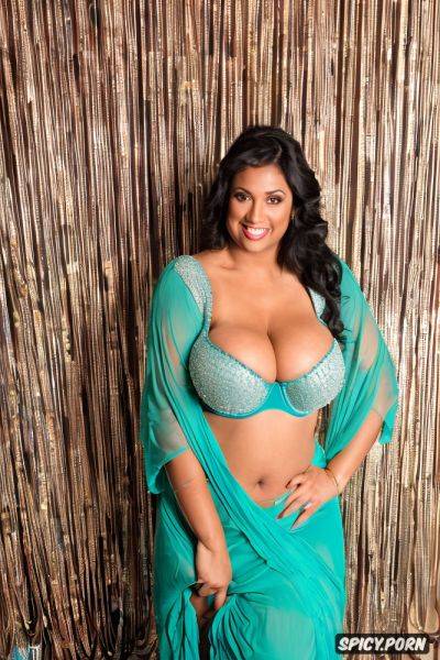 Half view, half view, color photo, beautiful perfect face, gorgeous indian belly dancer - spicy.porn - India on pornintellect.com
