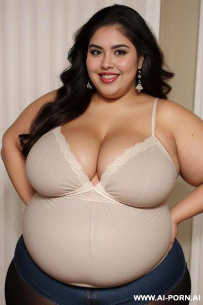 Mexican, pear shaped, supermodel, very fat and round - ai-porn.ai - Mexico on pornintellect.com