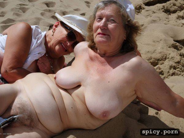 Both of them are very fat granny has big saggy tits very hairy pussy they have hats - spicy.porn on pornintellect.com