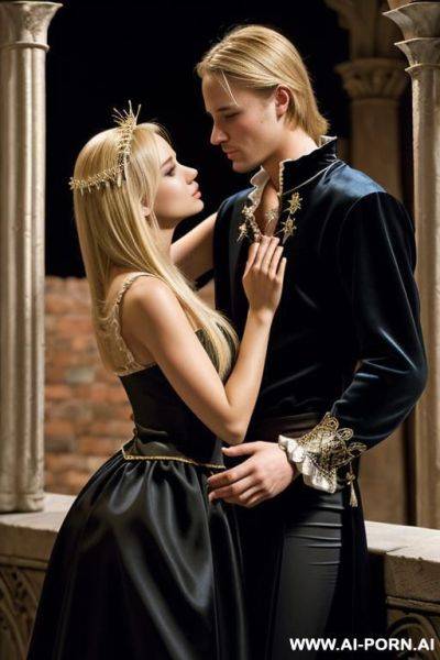 Blonde sexy en costume - ai-porn.ai on pornintellect.com