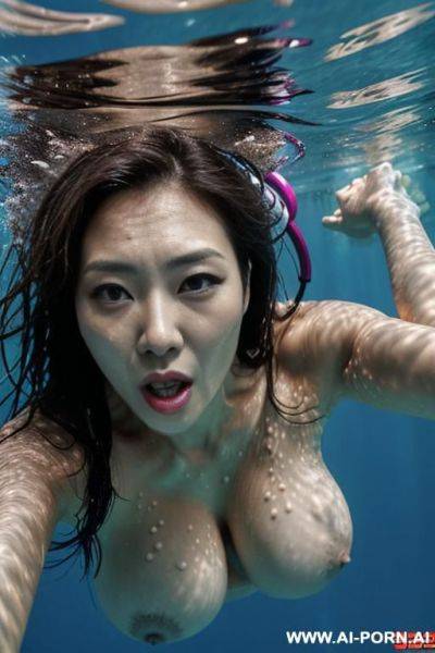 Two naked wet t-shirt lesbians with huge gaping vaginas spread their loose open vaginas - ai-porn.ai on pornintellect.com