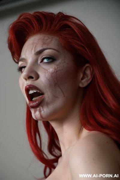 Naked zombie woman giving a blowjob - ai-porn.ai on pornintellect.com
