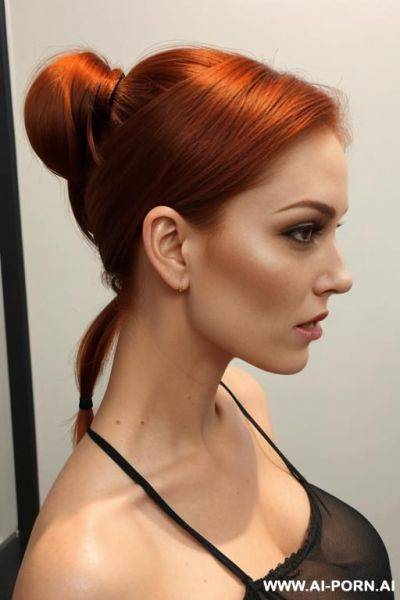 Ginger short ponytail - ai-porn.ai on pornintellect.com