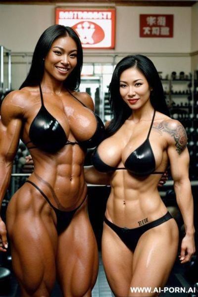 ((realistic chinese woman, mature amazing milf)) (completely naked no clothes) ((eye contact)) ((extremely huge teardrop boobs)), (((saggy saggy saggy gigantic boobs))), ((humongous boobs)), ((oversized - ai-porn.ai - China on pornintellect.com