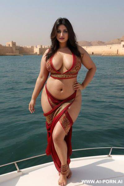 Pretty face chubby naked big ass wide hips full body view oiled - ai-porn.ai on pornintellect.com