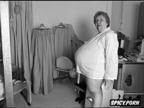 Beautiful face, obese, spread legs squatting, aged old nun grandma - spicy.porn on pornintellect.com