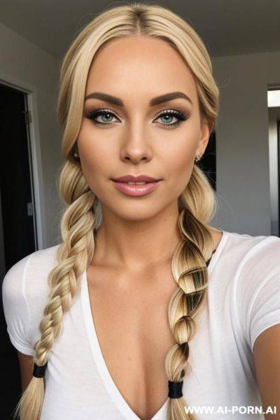 Blonde braided, 1 - ai-porn.ai on pornintellect.com
