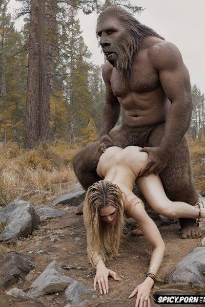 Lifting her ass into the air with powerful pelvic thrusts, gripping her waist - spicy.porn on pornintellect.com