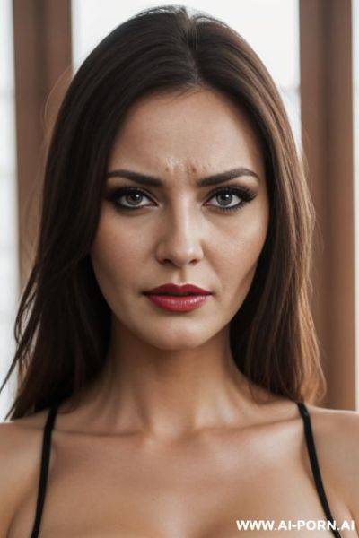 Брюнетка в нижнем белье - ai-porn.ai on pornintellect.com