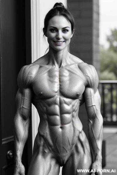 ((color photo)), (naked), (nude), ((very slender most muscular british fbb woman actress k. knightley only)), ((((nude sinewy slender beautiful pretty smiling british fbb muscle woman actress k. - ai-porn.ai - Britain on pornintellect.com